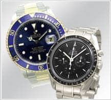 ロレックスやオメガなどのブランドの腕時計